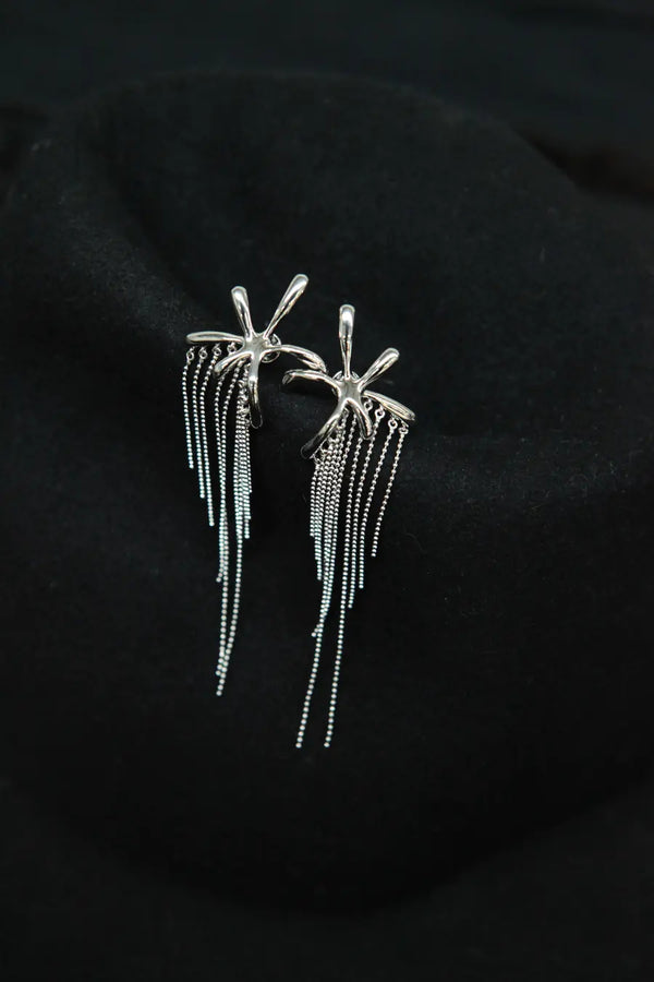 YVMIN Wave Fringe Earrings 16135